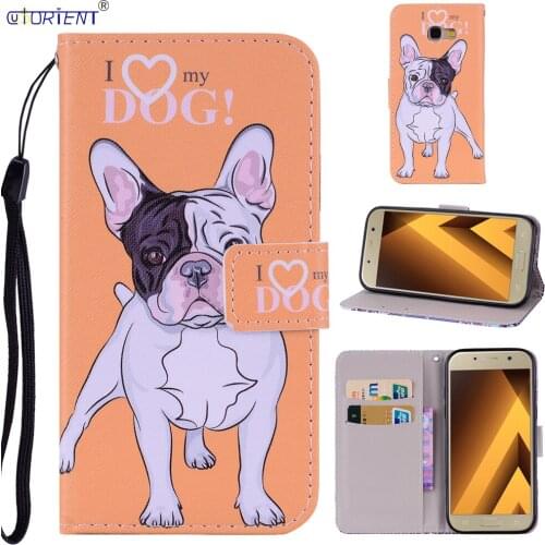For Samsung Galaxy A3 2017 A37 Fashion Cute Flip Wallet Case SM A320F A320F/DS A320Y A320Y/DS A320X A320FL Card Slot Phone Bag