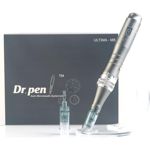 Dark Circles Ance Removal Whitening Rechargeable Electric Dr. Pen M8 Auto Beauty Mts Micro 16 Needle Therapy Cartucho Derma Pen
