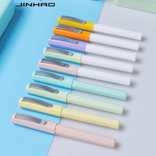 Jinhao New Fountain Pen Ink Color Pen Gift Series Student Stationery Fountain Pens 0.38mm/0.5mm nib