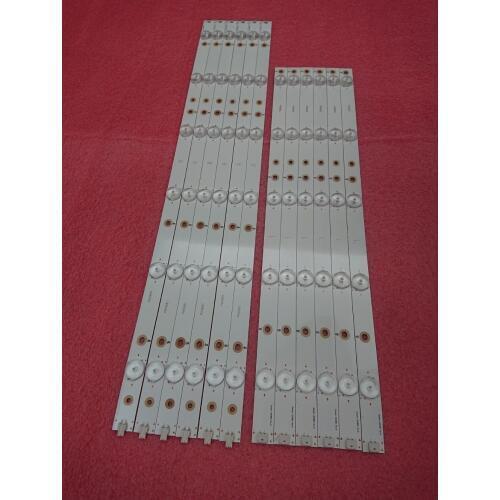 New 5set=60 PCS LED Backlight strip For LC-50LB370U 50LB371U 50LB261U 500TT65 500TT66 V1 LC-50LB261U 500TT61 V0 500TT62 500TT63