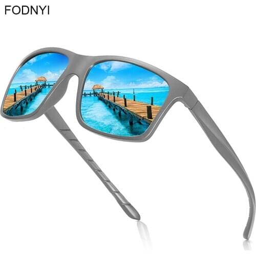 FONDYI Trending 2020 Polarized Men PC Sunglasses Driving U400 Shades Sun Glasses Fishing Cool Gafas de sol Women with Case