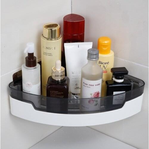 Suction Cup Corner Shower Bathroom Shelf Shampoo Shower Shelf Holder Kitchen Storage Rack Organizer Bathroom Accessories set