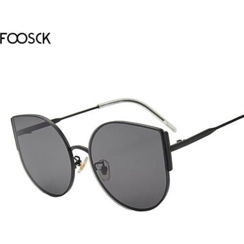 FOOSCK New Classic Ladies Brand Designer Sunglasses Women Mirror Sunglass Rays Protection Sun Glasses UV400