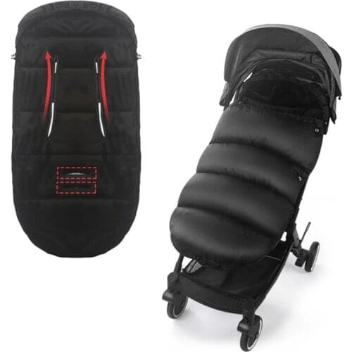 Baby Stroller Sleepsacks Infant Wheelchair Envelopes Footmuff Windshield Winter Out Windproof Fleece Warm Soft Sleeping Bag
