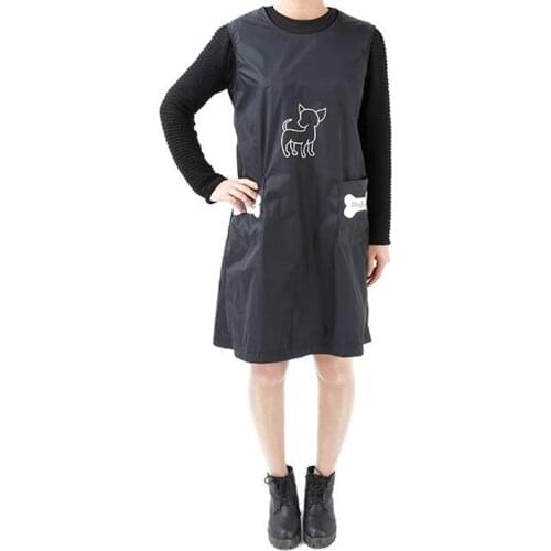 Waterproof Pet Grooming Apron Pet Salon Work Clothes Smock for Dog Beauticians