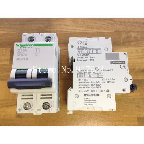 [ZOB] The original MuIti 9C60H-DC 2P10A 500VDC DC circuit breaker --5pcs/lot