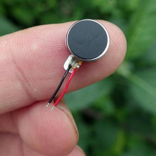 1pcs Brand new Flat 10*2.7MM button motor 10mm vibrating motor 2V~5V micro DC motor