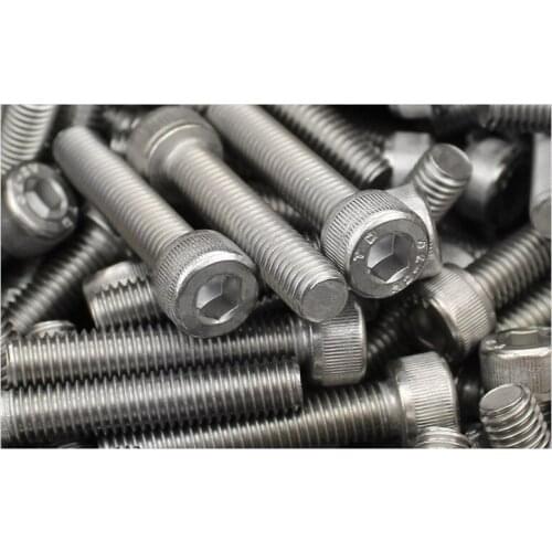 50pcs M4 x 6mm Allen bolts hex socket head screw alloy cap screws bolts