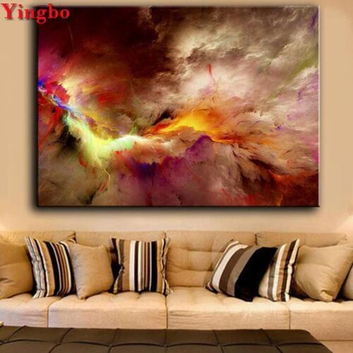 5d,diy,Diamond painting Full,Diamond Embroidery,Color cloud,picture,image,Stitch Cross,Handmade,Diamond Mosaic abstract unreal