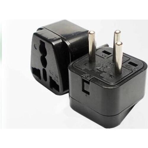ISRAEL Palestine Travel Plug Adapter Universal Outlet Israeli 3 Pin Grounded Plug Adaptor 10A 250V