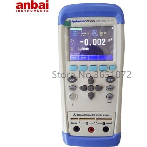 Applent AT826 Handheld LCR Meter Portable ESR Meter RLC Meter