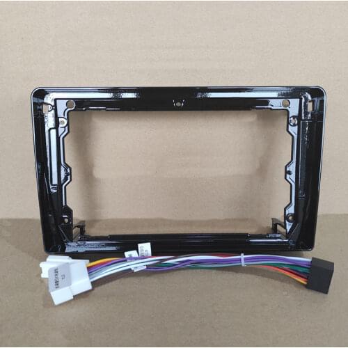Car Fascia Navigation Fascias Dash Frame Kit For 9" Android Multimedia Player For Soueast V3 2012 2013 2014