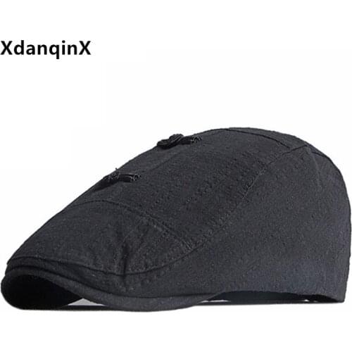 National Style Personality Berets For Men Women Snapback Cap Novelty Literary Retro Casual Sports Cap Adjustable Size Couple Hat