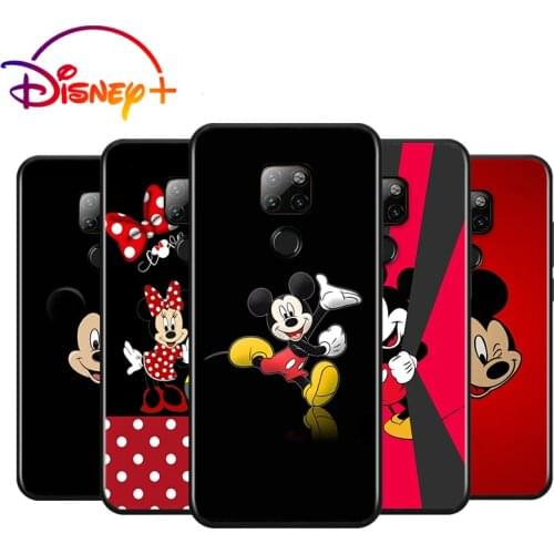 Disney Cute Mickey Mouse For Huawei Nova 5i P Smart 2021 2020 Z S Plus Mate 40 RS 30 20 10 Pro Lite 2019 2018 Phone Case