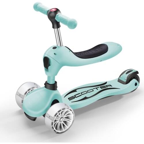 Scooter Children 1-2-3-6 Years Old Three-in-One Sitting Luge Girl Baby Boy