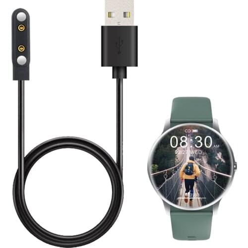 Smartwatch Dock Charger Adapter Magnetic USB Charging Cable Base Cord Wire for Xiaomi Youpin Imilab KW66 Smart Watch Accessories