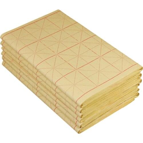 Chinese Calligraphy Paper Copybook Papel Arroz Thicken Beginner Calligraphy Xuan Paper with Grids Rijstpapier Carta Di Riso