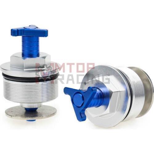 Preload Fork Cap For Honda VF750C Magna 1993-2003 41mm Tri Adjust Fork Bolts 1994 1995 1996 1997 1998 1999 2000 2001 2002 2003