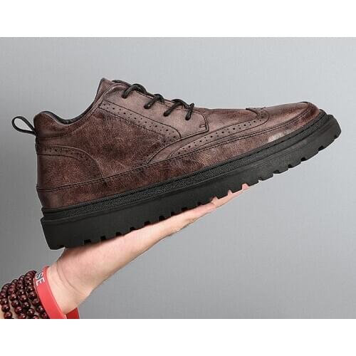 New Designer Genuine Leather Mens Casual Shoes Fashion Lace Up Sneakers For Men Flat Outdoor Shoes Men Leisure Shoes