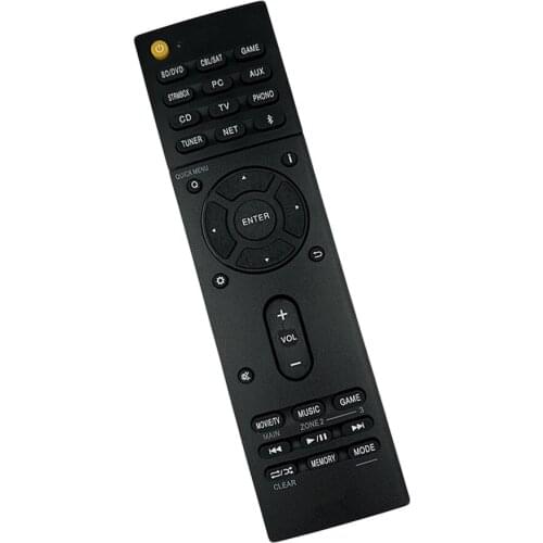 New Replaced Remote Control Fit For ONKYO TX-NR474 TX-NR656 TX-NR757 Video AV Stereo Receiver