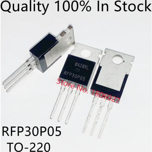 Send free 10pcs RFP30P05 TO-220 / S8020L / STP80NF12 / IRGBC30U / UT100N03L / IRFB18N50K Triode