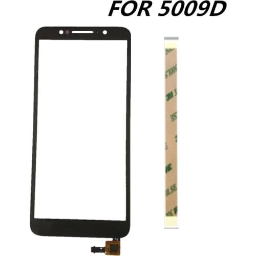 New 5.34inch For Alcatel 1C 5009D 5009 touch Screen Glass sensor panel lens glass replacement for Alcatel 1C 5009D cell phone