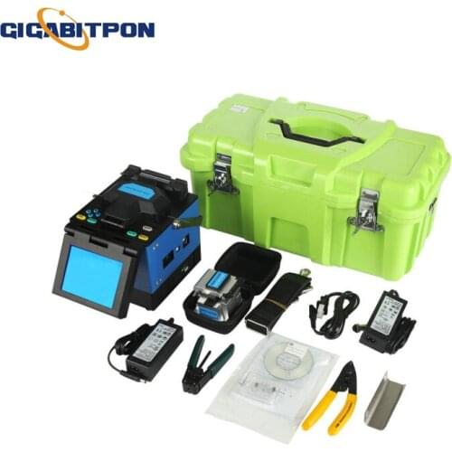 T-108H Optical Fiber Fusion Splicer FTTH Optical Fiber Fusion Splicer with automatic heating furnace English menu