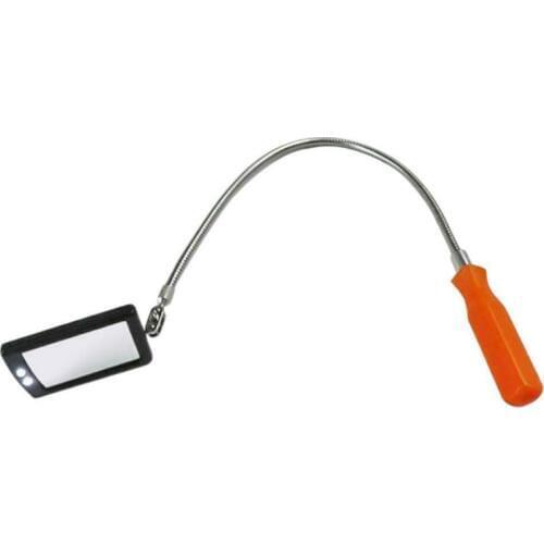 Telescopic Mirror With Flashlight, Endoscope For Cars, Inspection Mirror Car Mirror With Light