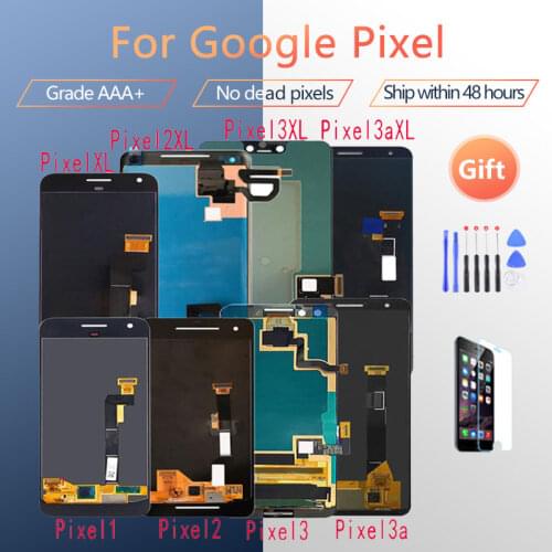 For Google Pixel 2 3 3A XL LCD Display Touch Screen Digitizer Assembly Replacement For Google Pixel XL 2XL 3XL 3AXL LCD screen