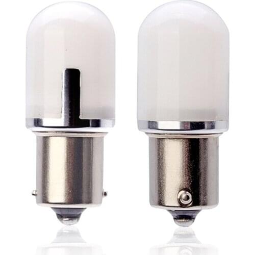 2pcs super bright Integrated 360 degree SMD 3030 led P21W 1156 car light source Parking Reversing DRL Turning lamp 12v