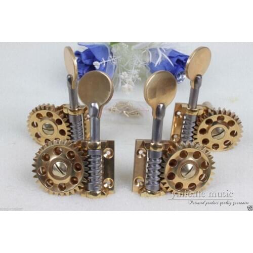 3/4 size Upright Double Bass Peg Metal Body Big wheel String Winder Accessories