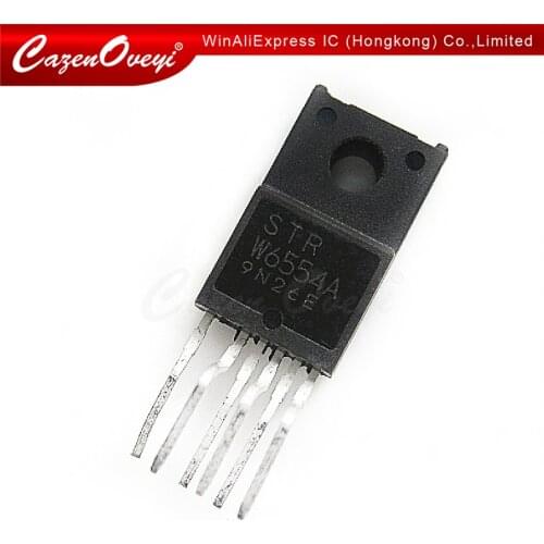 5pcs/lot STR-6554A STRW6554A W6554 TO-220F In Stock