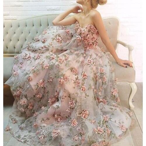 5Yards/Lot 3D Printed Chiffon Fabric African Lace Flower Sew womens skirt Dress Clothes Apparel Sewing & Fabric 130cm Width