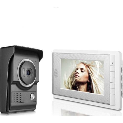 7 Inch LCD Screen Two Way Intercom Video Door Phone V70C-L
