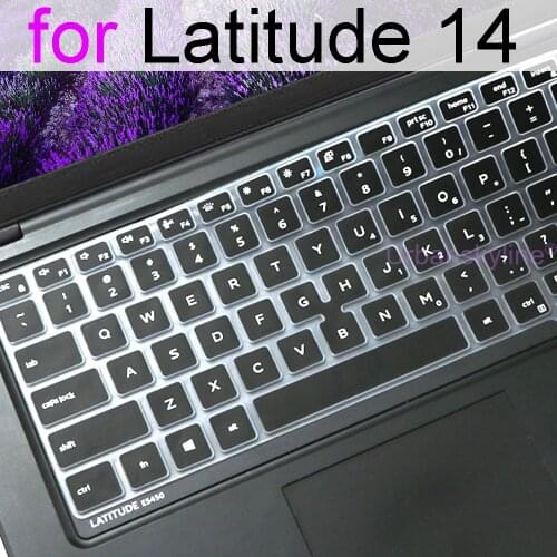 For Dell Latitude 14 13 Keyboard Cover 7285 7389 7400 7350 7390 2 in 1 Series Protector Skin Film Case Accessories Silicon