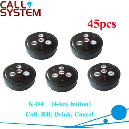 Digital wireless pager caller for restaurant/hotel/cafe house K-D4 any language any logo acceptable