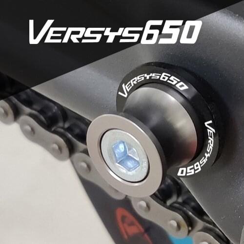 VERSYS650 Motorcycle Swingarm Spools Slider Stand Screws For Kawasaki VERSYS 650 2012 2013 2014 2015 2016 2017 2018 2019 2020