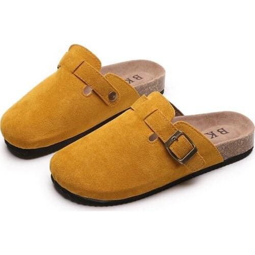 Summer Womens Slippers Sandal Colored Mueller Shoes Women Thick Soles for Lazy People Wear Fashion Leather Instagram Pop Shoes