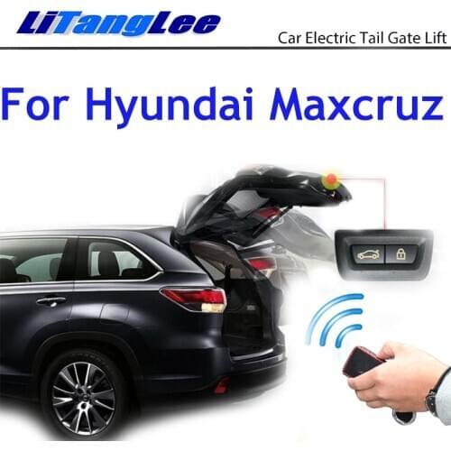 LiTangLee Car Electric Tail Gate Lift Trunk Rear Door Assist System For Hyundai Maxcruz 2012~2018 Original Key Remote Control