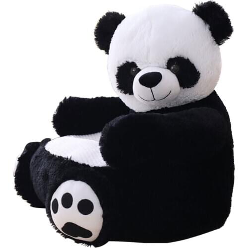 Cartoon Lovely Animals Skin Cover Panda Kids Sofa Chair Plush Toys Seat Baby Nest Sleeping Bed Cushion