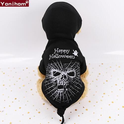 Dog Clothes Christmas Pet Clothes Halloween Small Clothing for Dogs Cats Chihuahua Dog Outfit Halloween Pet Clothes Winter Warm