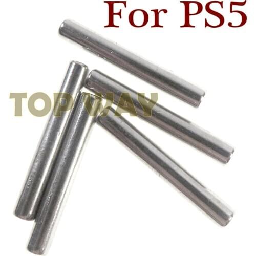 5pcs For Sony PlayStation 5 PS5 Controller Rotating shaft spring stainless steel rod shaft Handle Cylinder Linear Rods axis