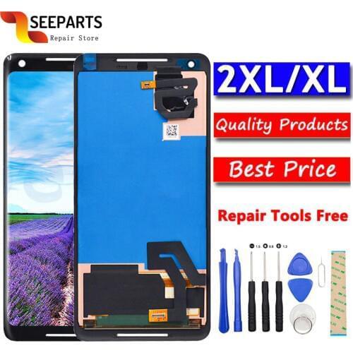Seeparts Screens For Google Pixel 3 XL