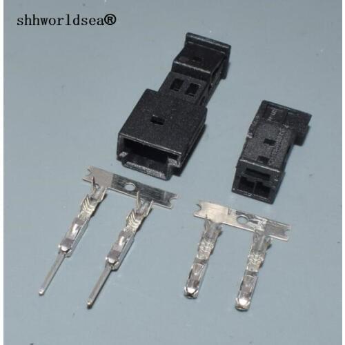 Shhworldsea Car Speaker plug,X1 Door lamp plug,Car electric connector for BMW Benz car 8-1452577-A/9-968554-1A