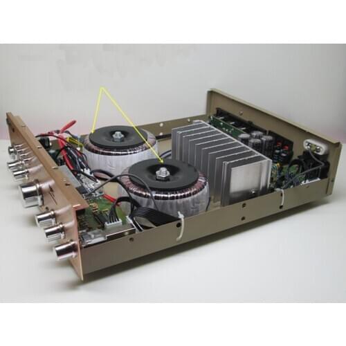 400W+400W 4 ohm-8 ohm 220V power amplifier high-power home audio HiFi power amplifier fever power amplifier OK computer desktop