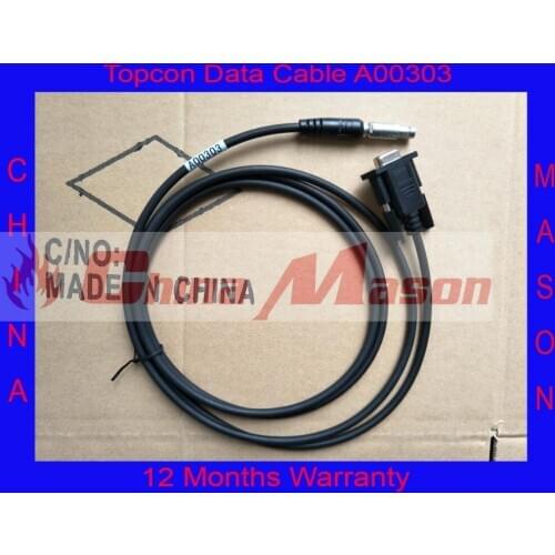 High quality and 100% Brand-new TOPCON GPS RS232 Download Data Cable A00303 with COM port for TOPCON GPS Hiper