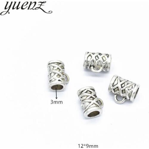 YuenZ 20pcs Tibetan silver Beads European Fit for Women Charm style Bracelets Necklace DIY Metal Pendant Jewelry Making R55