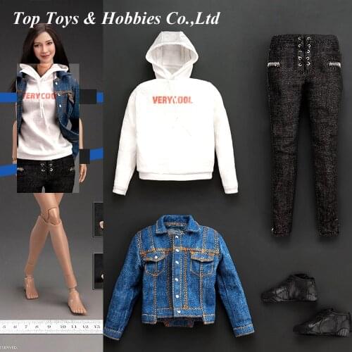 TYM099 1/6 Scale female Clothes Accessory Long leather jacket leather trench coat for 12inches figure body