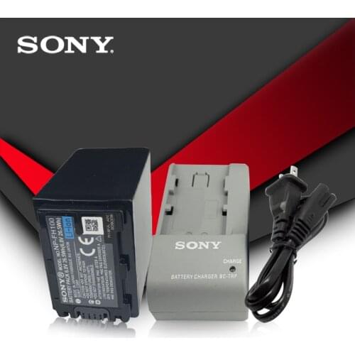 1pc/lot Sony Original NP-FH100 NP FH100 FH100 Camera Battery NP-FH100 NP-FH30 NP-FH40 NP-FH60 NP-FH50 NP-FH70 HDR-SR + Charger
