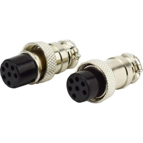 2pcs 7 Pins Female Socket Air Connector for TIG Plasma Cutting Torch